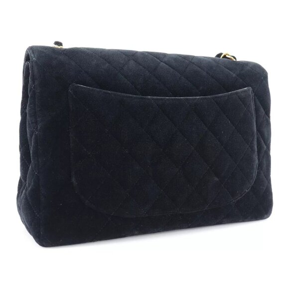 CHANEL ChainShoulder Shoulder Bag Matelasse30 black Velor Women - Picture 11 of 11